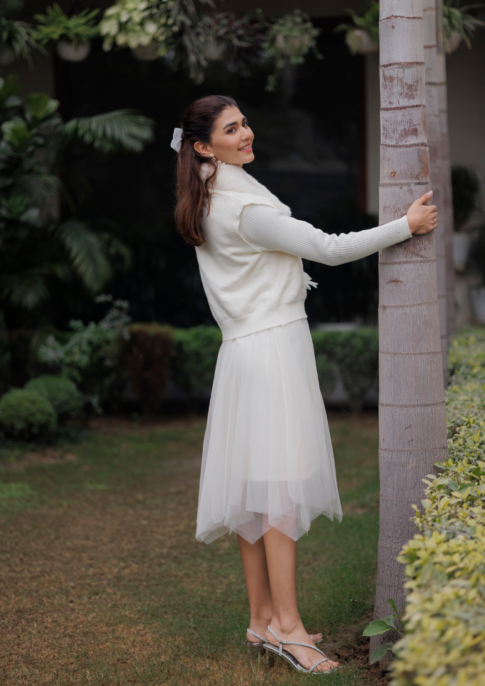 Knit Tulle Ballet Set